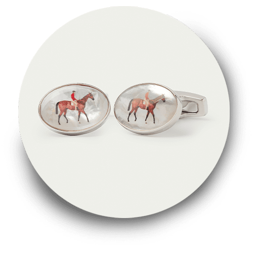 Stubbs Horse Cufflinks