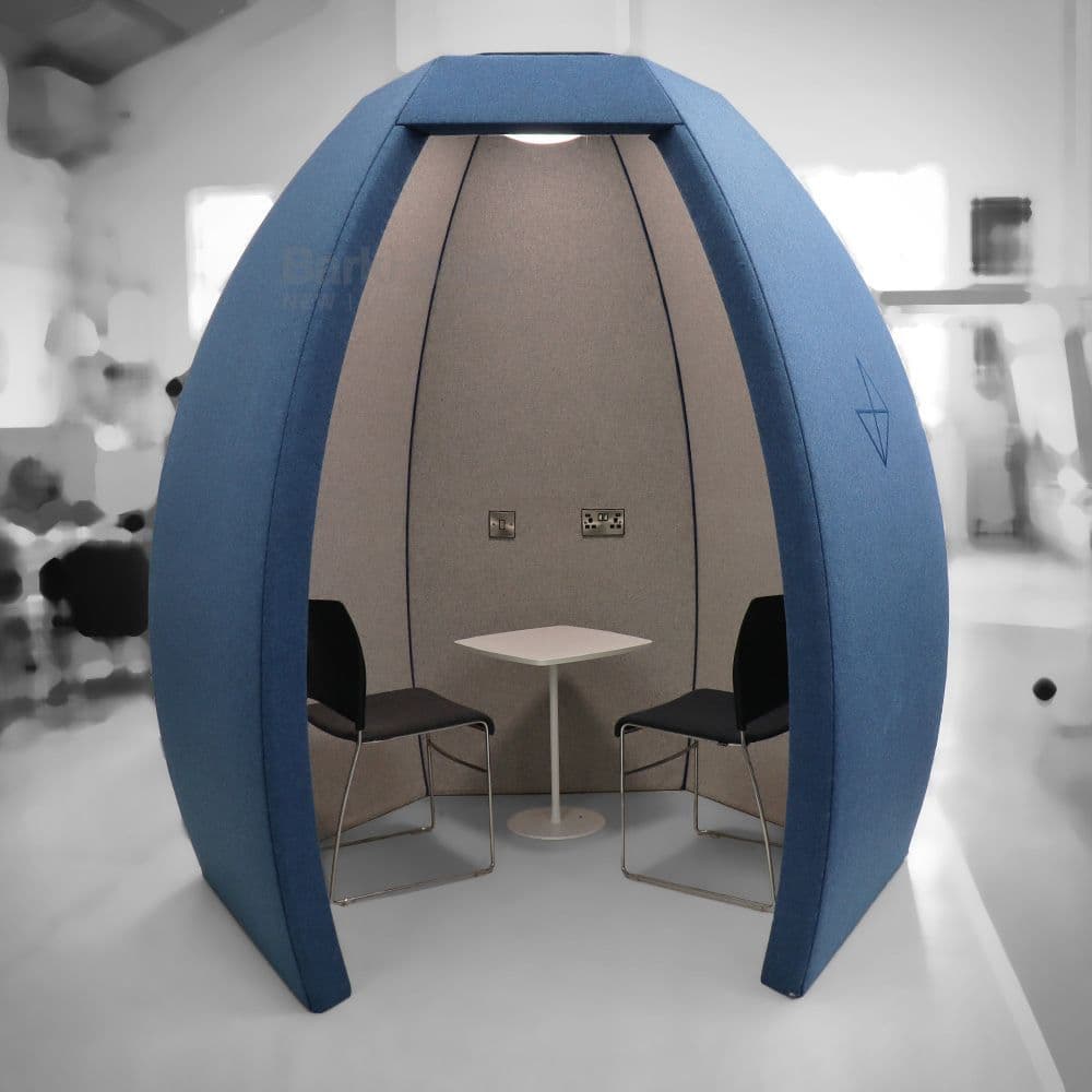 AgilePOD Acoustic Office Pod Dark Blue Dark Blue Acoustic Office Pod AgilePOD Acoustic Office Pod Dark Blue Dark Blue Acoustic Office Pod