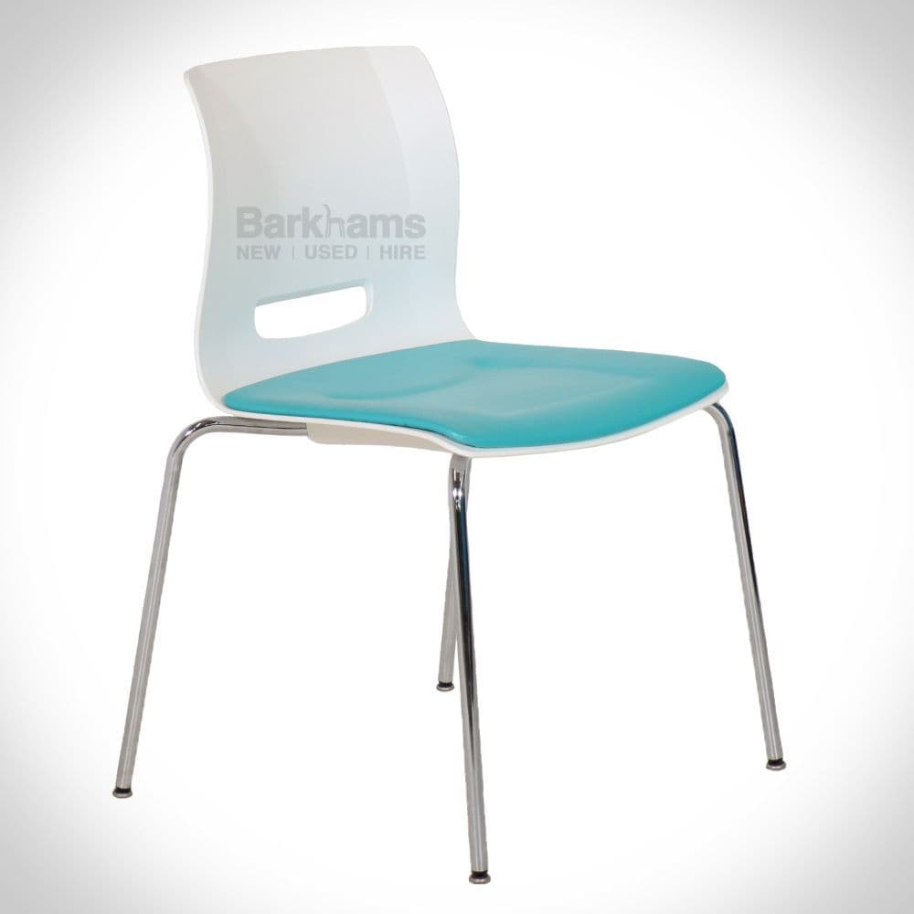 Allermuir CS4 Casper Side Chair With Upholstered Seat | Used Allermuir Casper CS4 Chair
