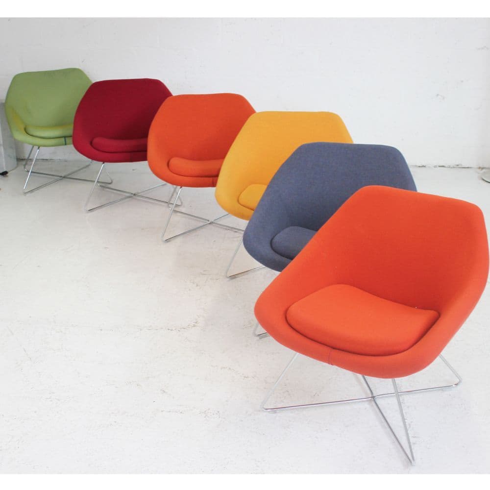 Allermuir Open Lounge Chair | soft seating | circular seating