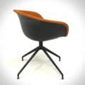 Arper Duna 02 Chair | Used Arper Duna 02 Meeting Chair | Retro Bucket Armchair by Arper