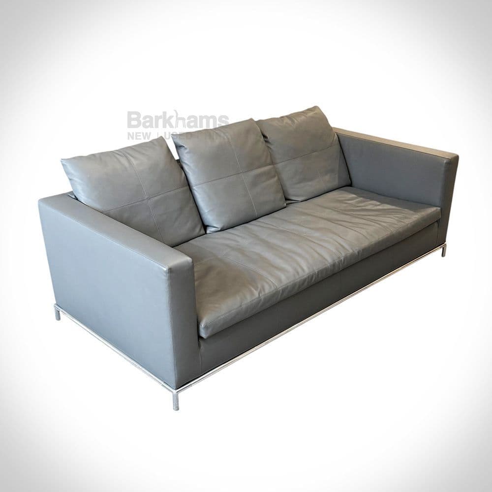 B&B Italia George Sofa | Used B&B Italia Sofa | Leather George Sofa by B&B Italia