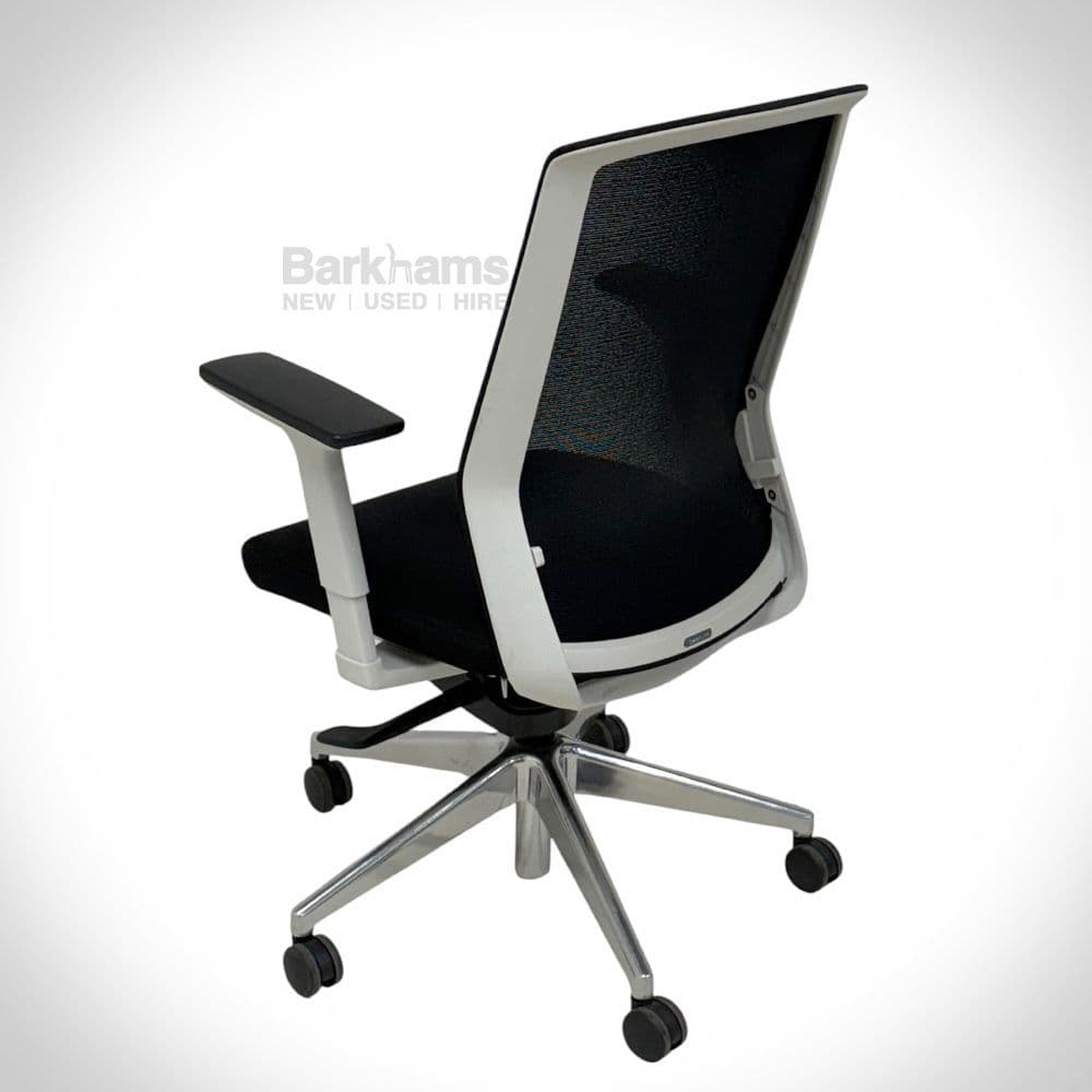 Bestuhl J1 Chair (White) | Used Bestuhl Task Chair | Used Mesh J1 Chair ...