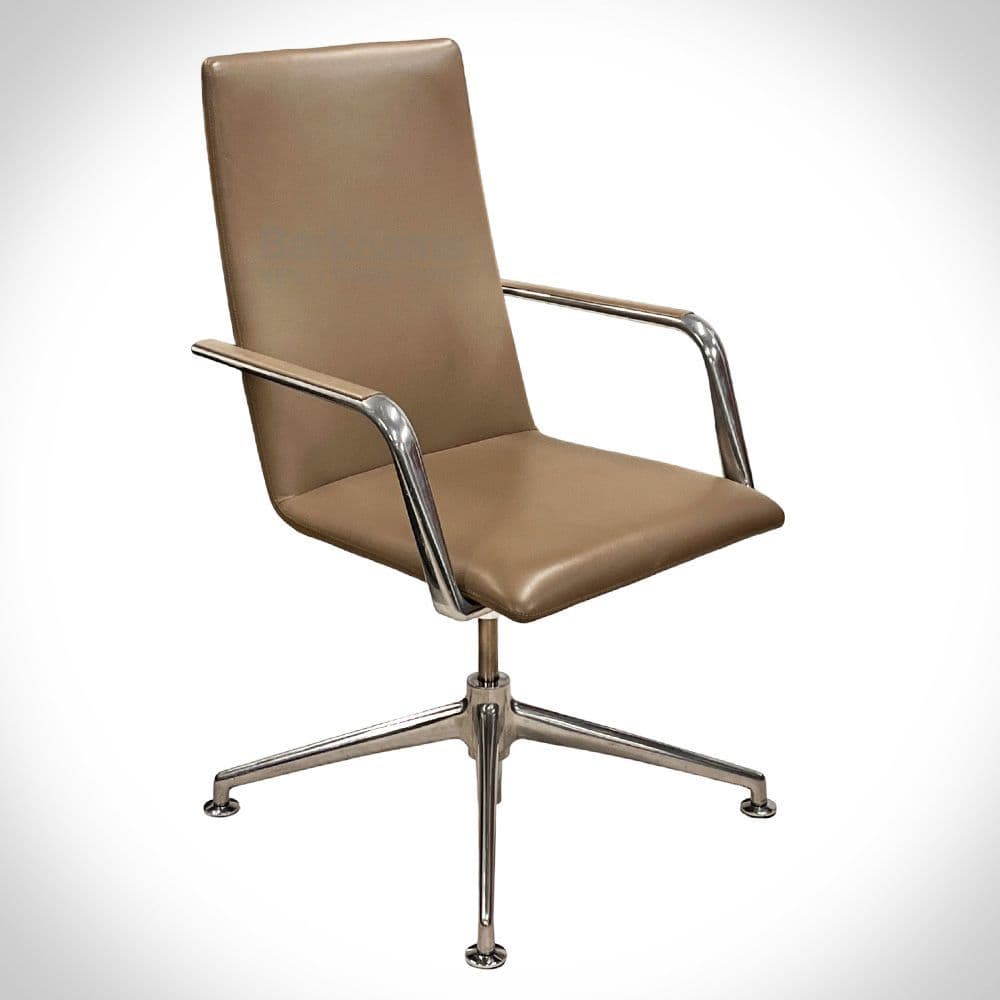Brunner Fina Soft Chair in Chestnut Leather | Leather Brunner Fina Chair | Fina Soft Chair by Brunner