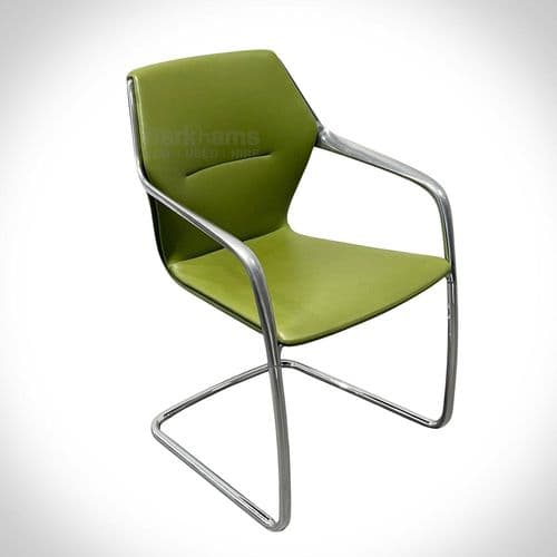 Brunner Ray Cantilever Chair (Olive)