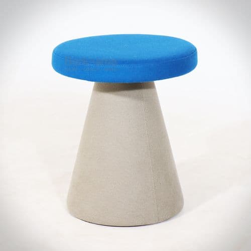 Davidson Highley Mushroom Stool - Dark Blue