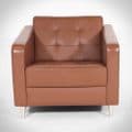 Davison Highley Fith Avenue Leather Armchair| Fith Avenue Armchair| Davison Highley Leather Armchair