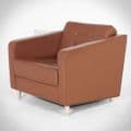 Davison Highley Fith Avenue Leather Armchair| Fith Avenue Armchair| Davison Highley Leather Armchair