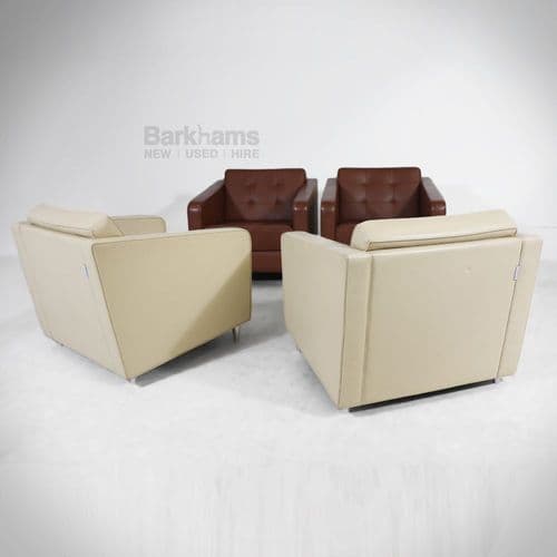 Davison Highley Fifth Avenue Leather Armchair