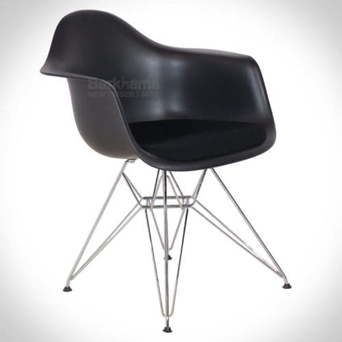 Eames DAR Chair by Vitra | Black
