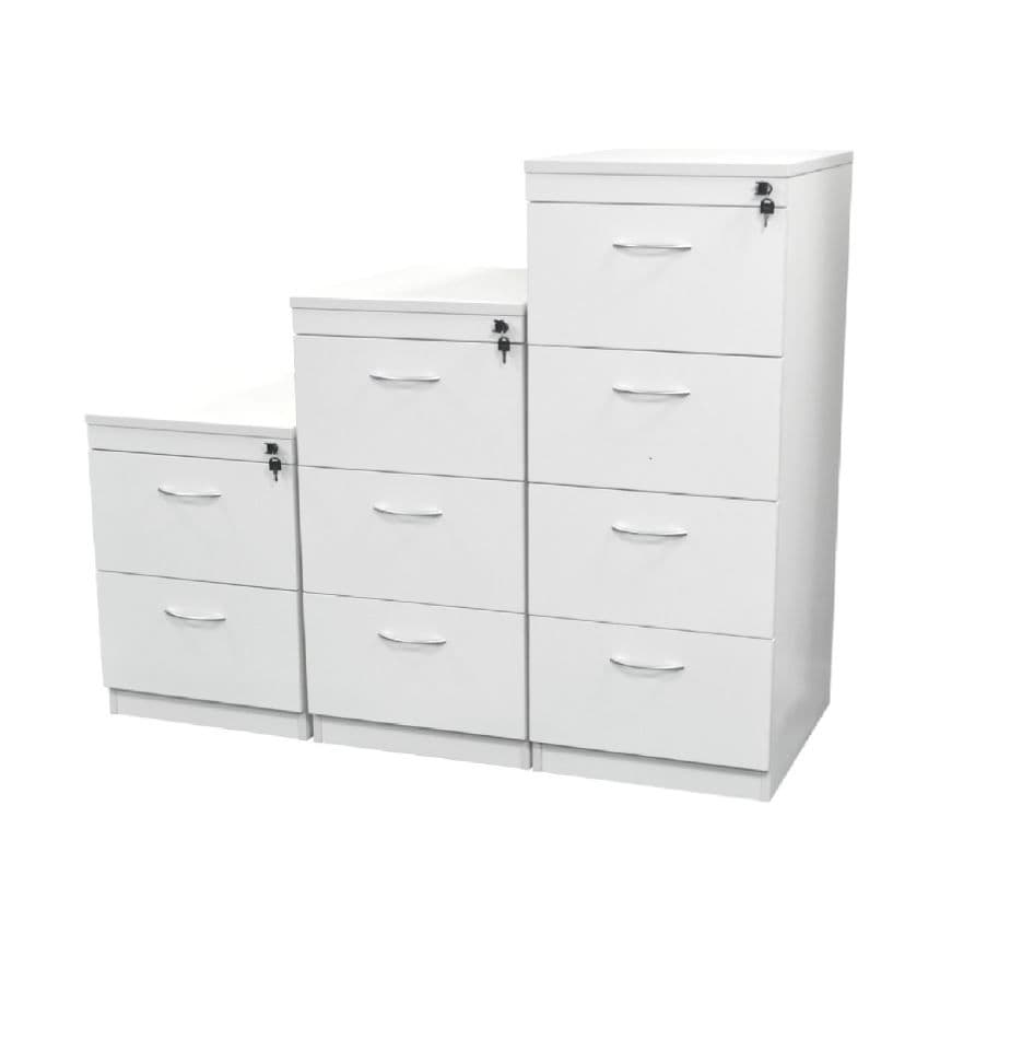 Filing Cabinet in White MFC | Filing System Storage in White