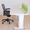 Flex | White Cantilever Desk | Used White Office Desk