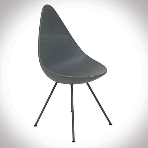Fritz Hansen Drop Dining Chair (Grey)