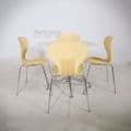 Frovi Mood Stall in Yellow| Mood Stall Cafe Chair| Yellow Frovi Mood Chair