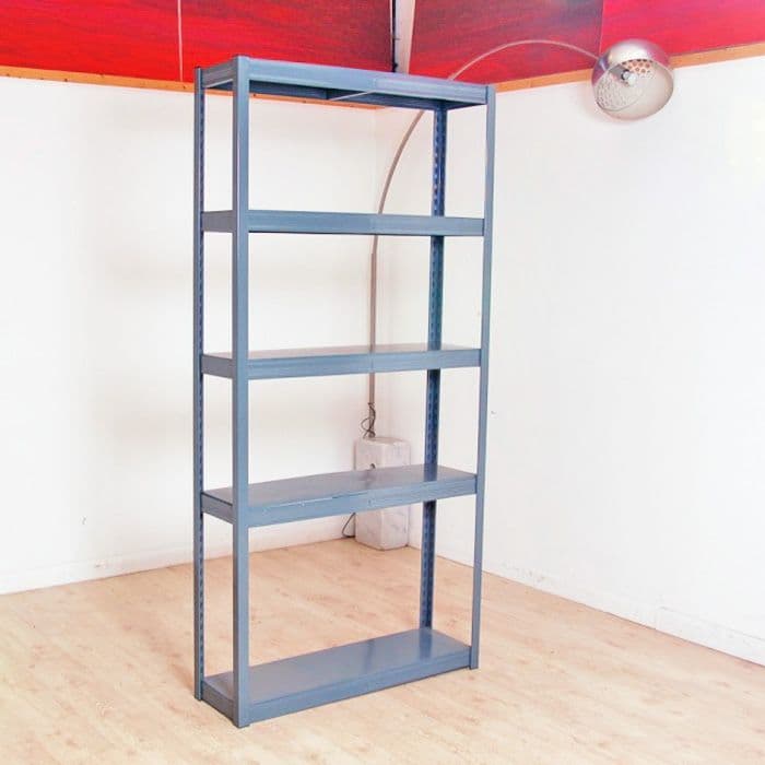 Grey Metal Racking (2.1m high) | warehouse racking | racking for workshop