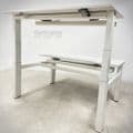 Haworth YourPlace Sit-Stand Bench Desk | Used Electric Sit-Stand Bench Desk | Used Haworth Sit Stand Desk