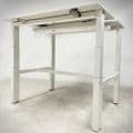 Haworth YourPlace Sit-Stand Bench Desk | Used Electric Sit-Stand Bench Desk | Used Haworth Sit Stand Desk