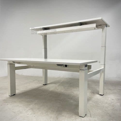 Haworth YourPlace Sit-Stand Bench Desk