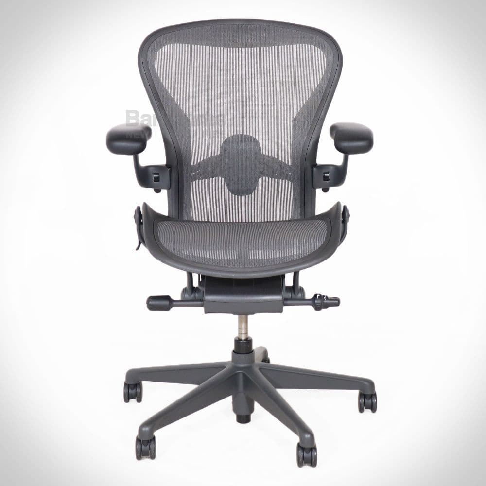 Spec Scale Chair Herman Miller Aeron Remastered | Full Spec | Size B | Graphite | Used ...