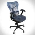 Herman Miller Mirra Chair | Blue Fog | Used Herman Miller | Used Mirra Chair by Herman Miller | Used Herman Miller Mirra Chair