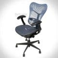 Herman Miller Mirra Chair | Blue Fog | Used Herman Miller | Used Mirra Chair by Herman Miller | Used Herman Miller Mirra Chair