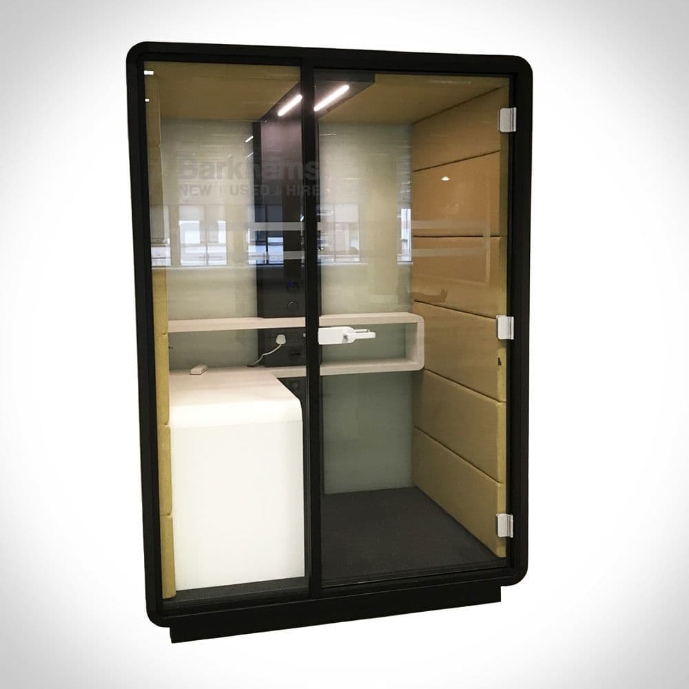 HushWork Office Pod | Used Hush Office Pod | Glass Office Pod with ...