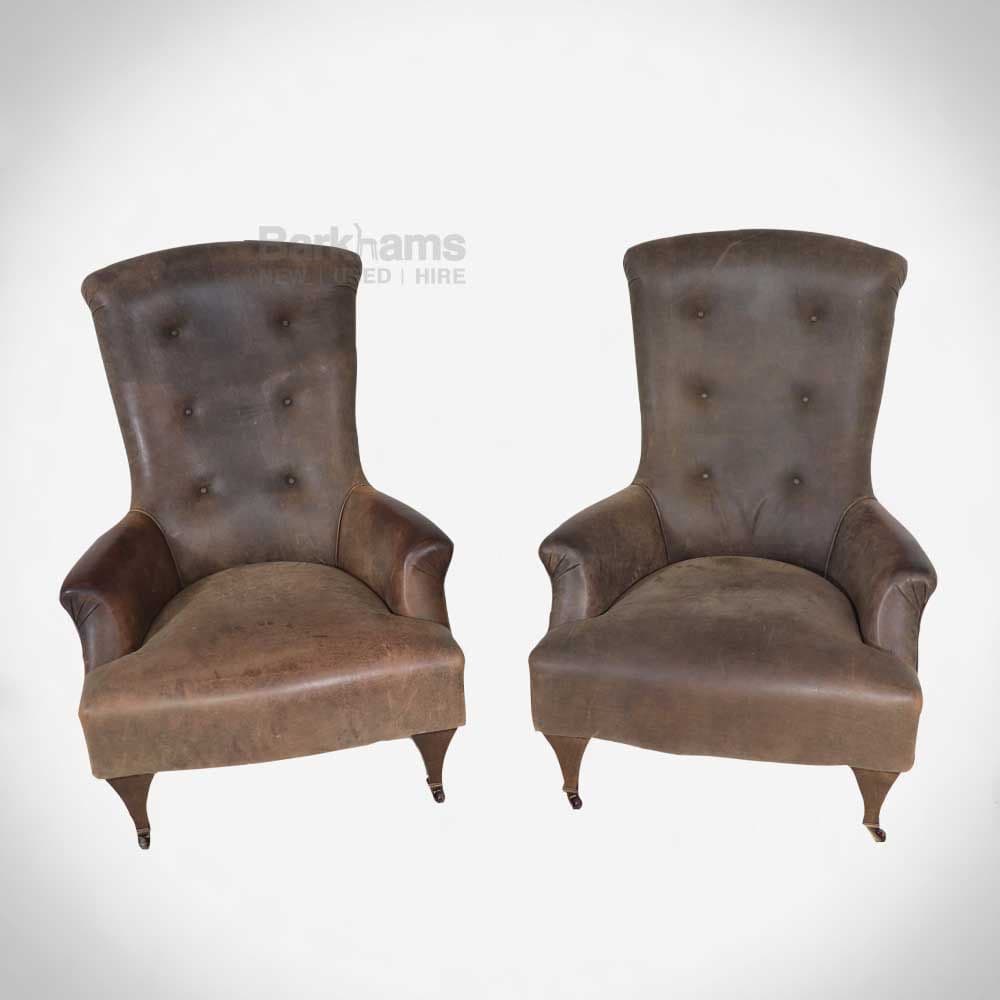 John Sankey Hawthorne Leather Chair Hawthorne Chair in Leather Leather John Sankey Hawthorne