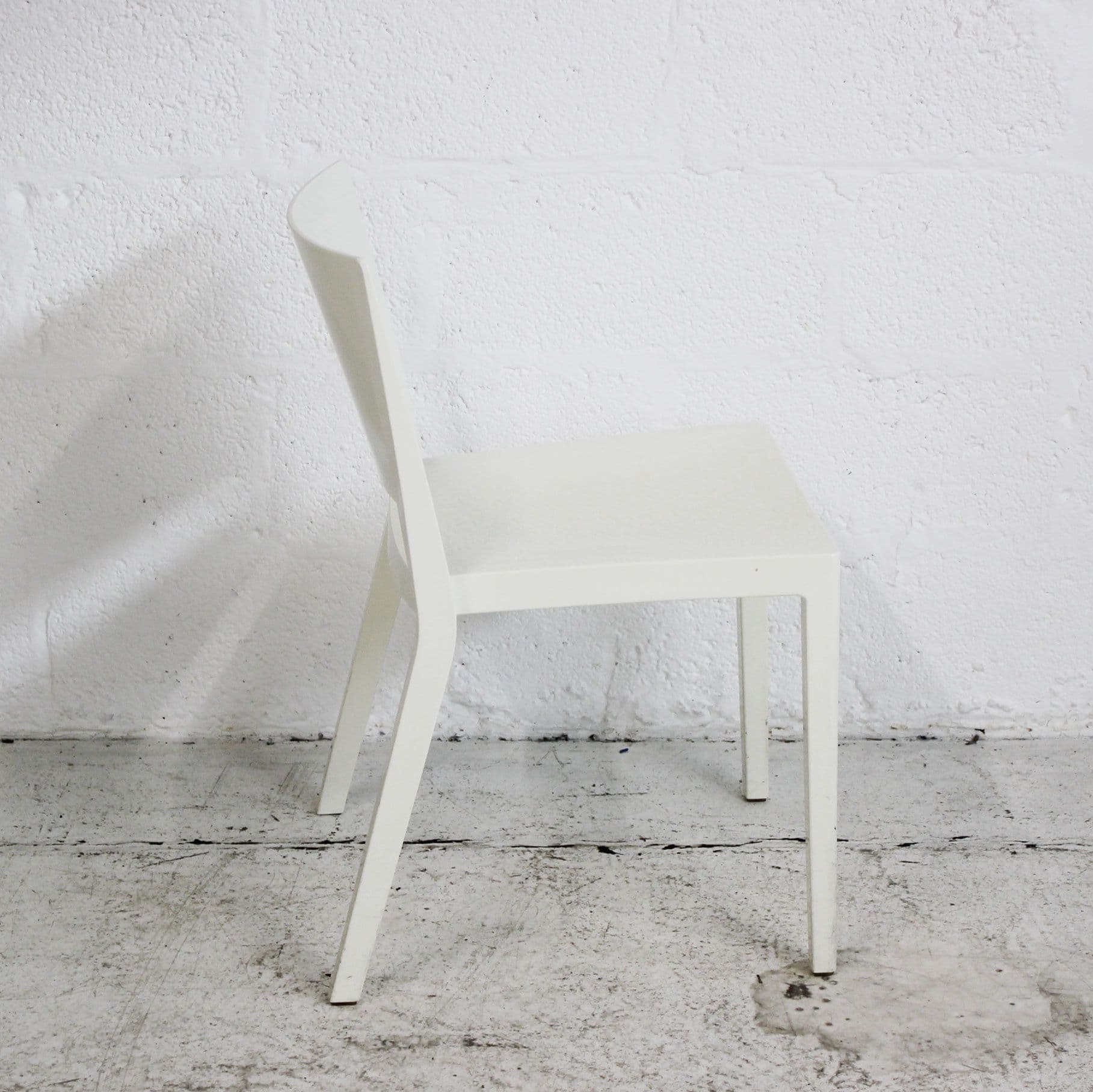 Kartell Lizz Chair - White | White Stacking Chair | Plastic