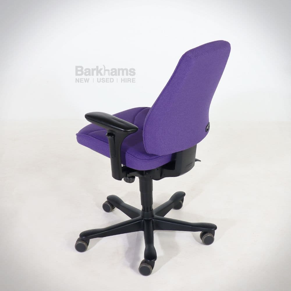 Kinnarps 6000 Purple Task Chair Kinnarps Operator Chair in Purple