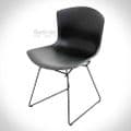 Knoll Bertoia Plastic Side Chair (Black) | Used Knoll Bertoia Side Chair | Used Bertoia Chair by Knoll