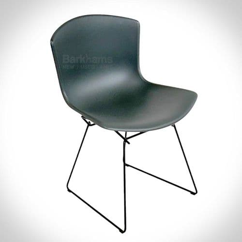 Knoll Bertoia Plastic Side Chair (Black)
