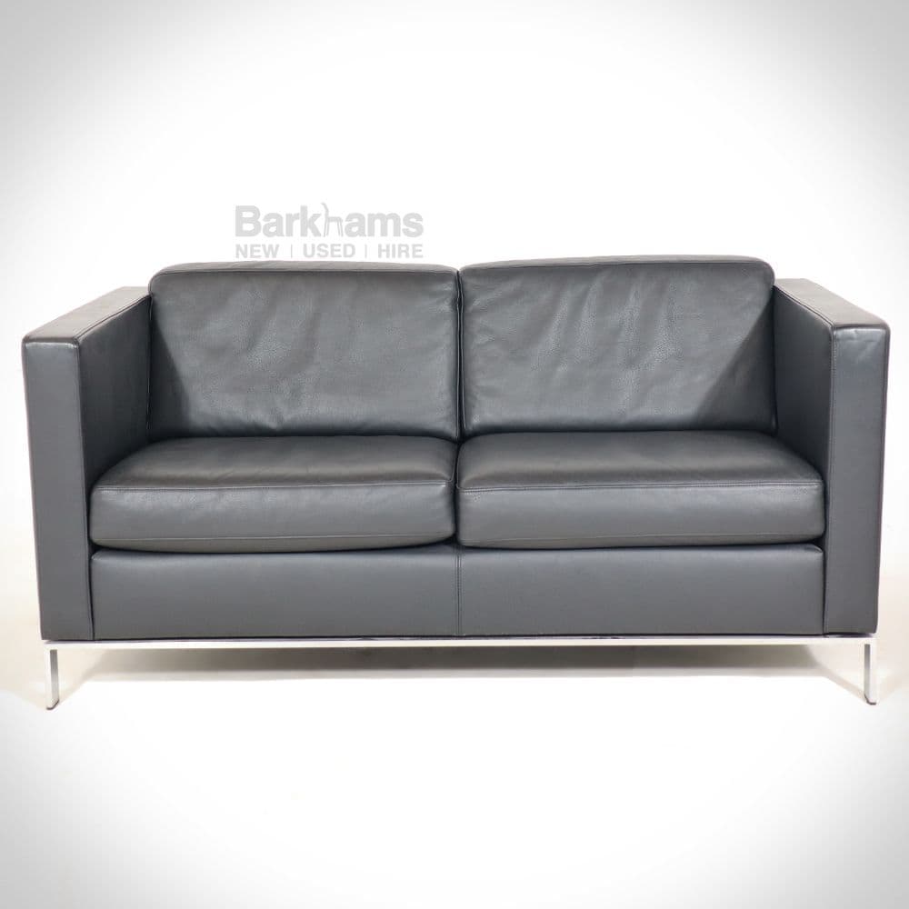 Knoll Divina Settee Leather Sofa Divina Settee by Walter Knoll Walter