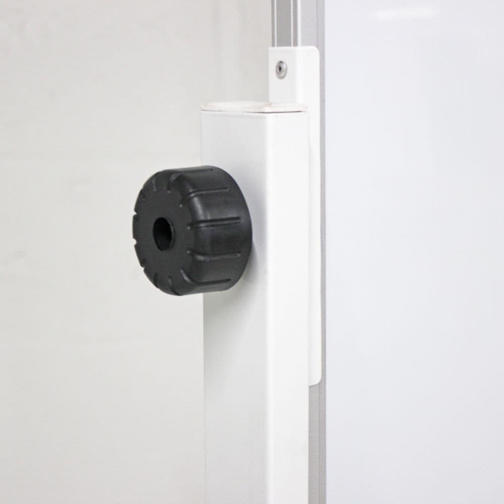 Large Whiteboard on Wheels Dry Wipe Board Rotating Whiteboard