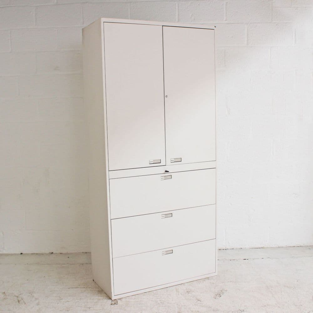 Maine Storage Unit (Cupboard and 3 Drawers) Large Office Storage