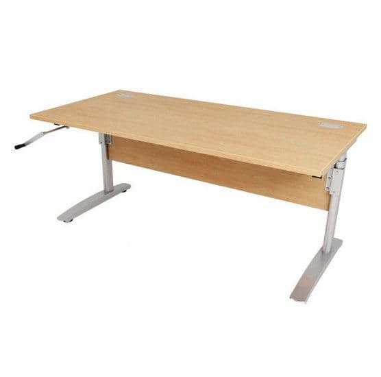 Manual Height Adjustable Desk crank handle desk adjustable office desk
