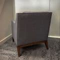 Morgan Hampton Armchair | Hampton Chair by Morgan | Grey Fabric Armchair Dining Visitor Chair
