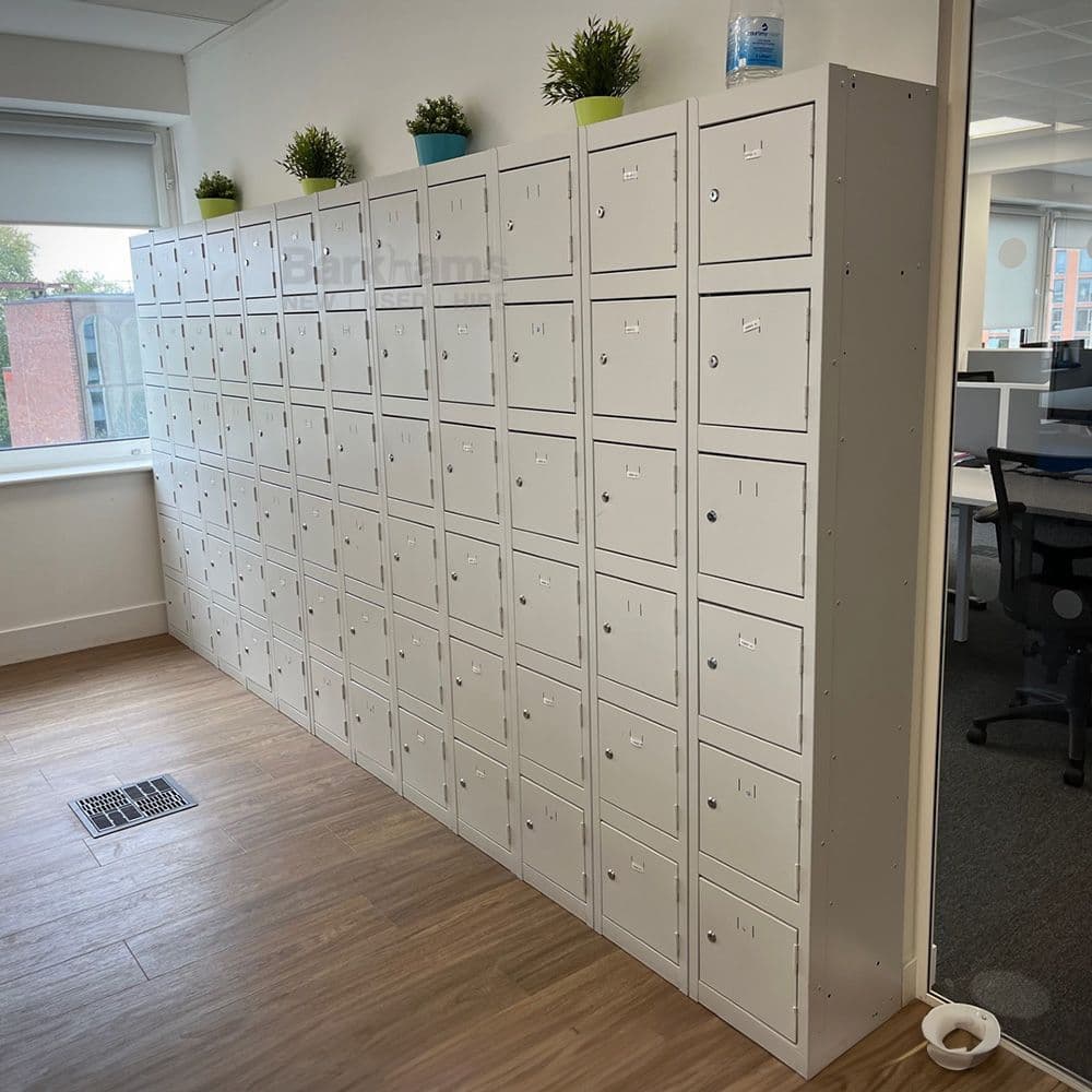 White Multistorage Lockers| 6 Door Multistorage Lockers| Miltistorage ...