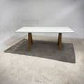 N8 Meeting Table | Used Meeting Table | White and Oak Table