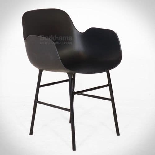Normann Copenhagen Form Armchair in Black
