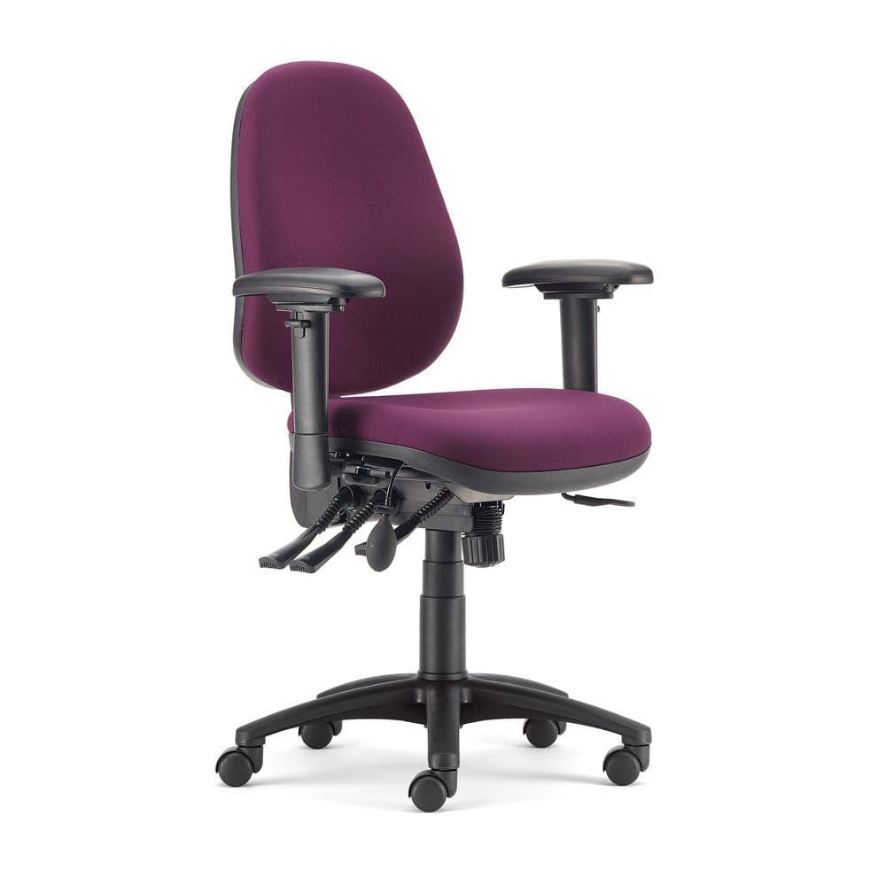 Operator Chair | computer chair on wheels | high back swivel chair