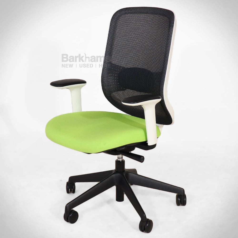 Orangebox Do Better Chair in White and Green| Do Better Chair by ...