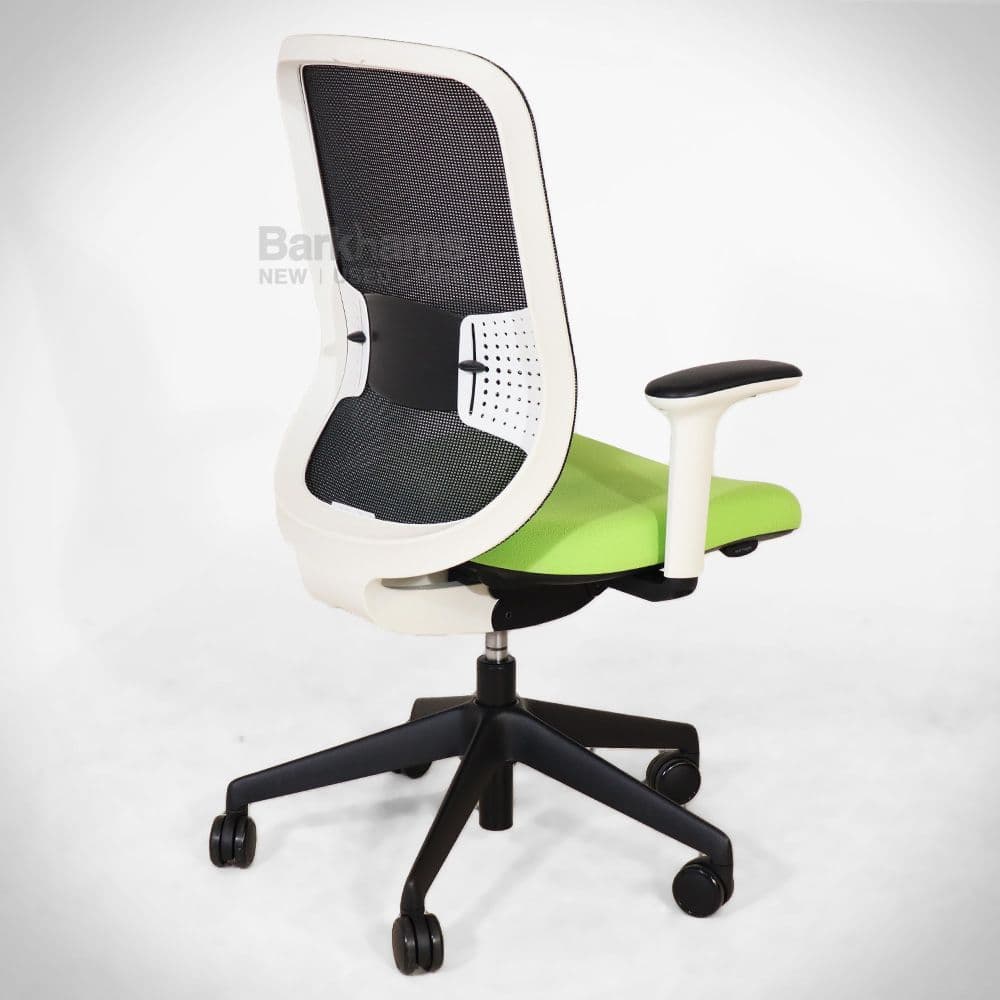 Orangebox Do Better Chair in White and Green| Do Better Chair by ...
