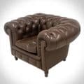 Poltrona Frau Chester One Armchair | Used Poltrona Frau Chester One Chair | Used Chesterfield Armchair | Original Designer Furniture by Poltrona Frau | Chester One Chair by Poltrona Frau