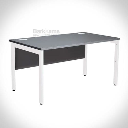 Qube Desk with Modesty Panel
