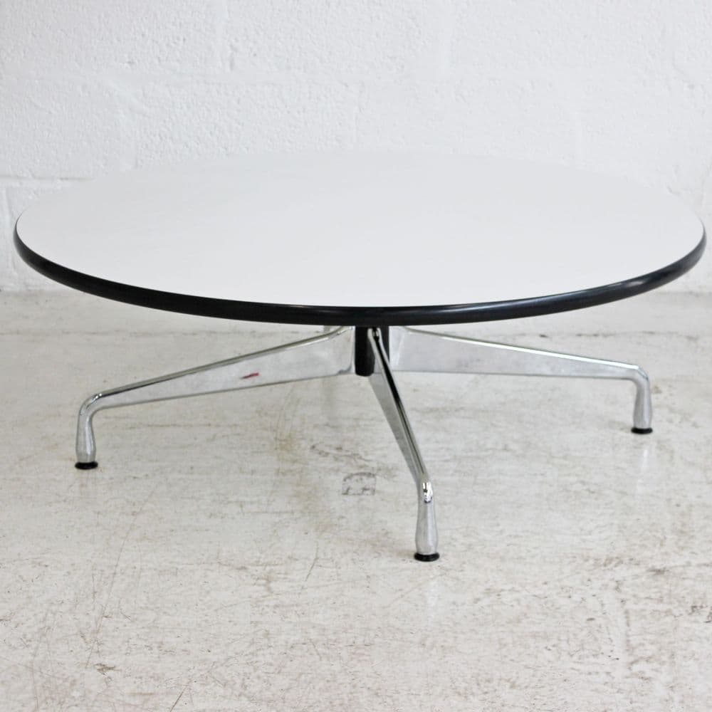 Round Vitra Segmented Base Coffee Table | Round Coffee Table | Low ...