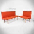 Small Sancal Sofa in Orange| Sancal Sofa in Orange Small| Orange Small Sancal Sofa