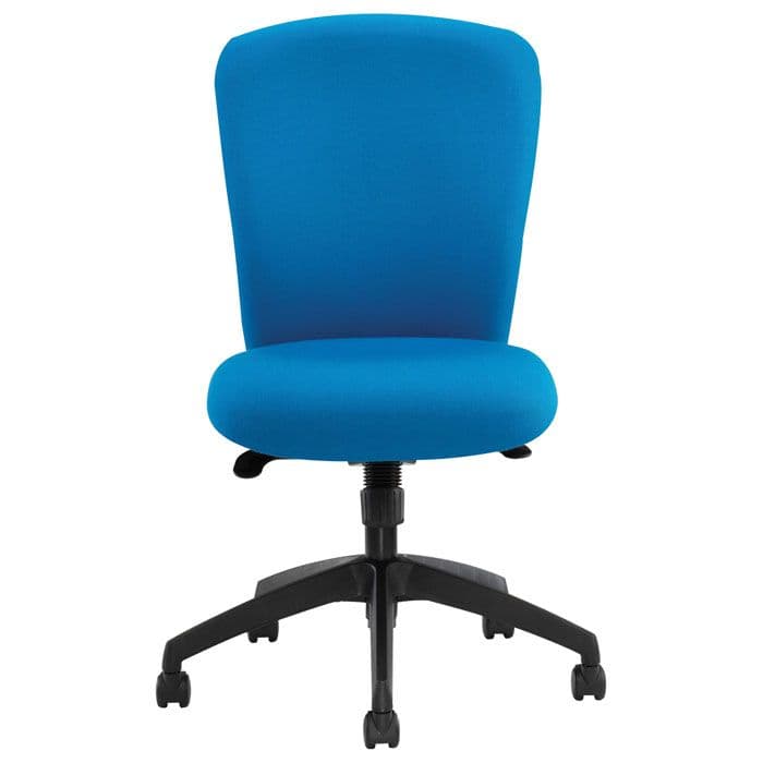 Square Back Operator Chair with Inflatable Lumbar Support ergonomic swivel chair task chair