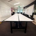Staverton CL SOS Sit-Stand Bench Desk | Used Staverton Electric Sit-Stand Bench Desk