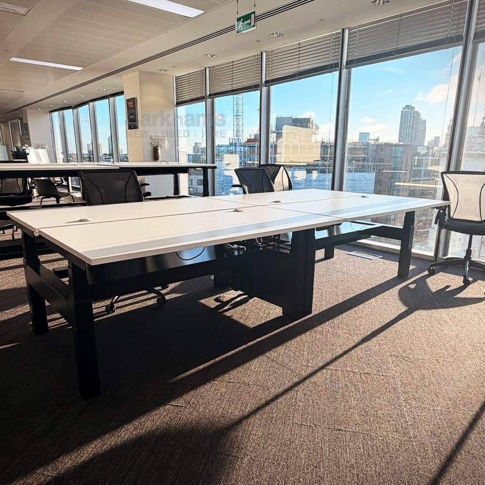 Staverton CL SOS Sit-Stand Bench Desk | Used Staverton Electric Sit-Stand Bench Desk
