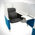 Steelcase Brody WorkLounge with Extension | Used Steelcase Brody Work Pod | Used Brody WorkLounge by Steelcase